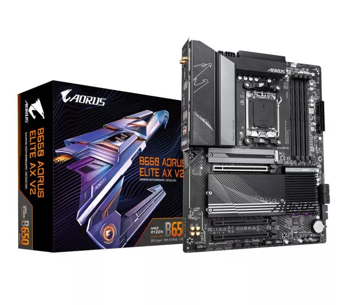 GIGABYTE B650 AORUS ELITE AX V2 CARTE MÈRE AMD B650 EMPLACEMENT AM5 ATX