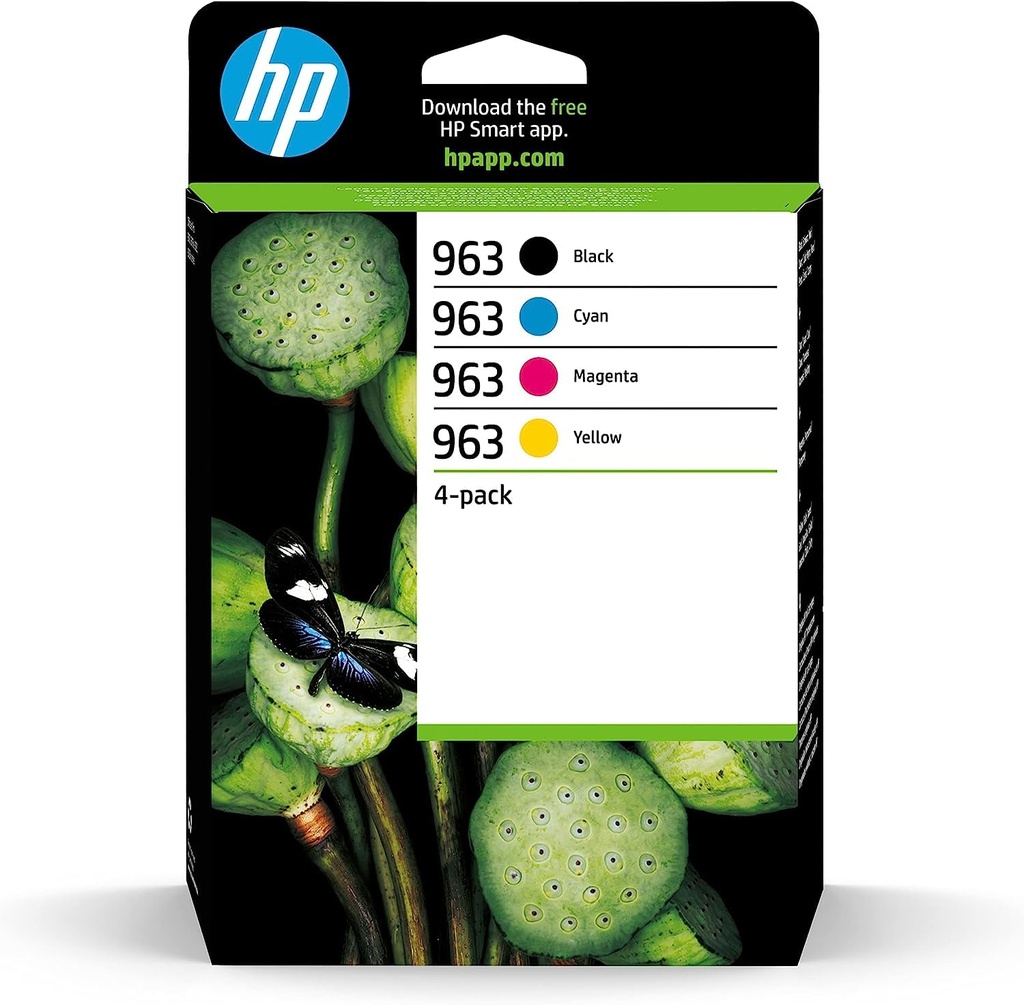 Pack de 4 cartouches hp 963