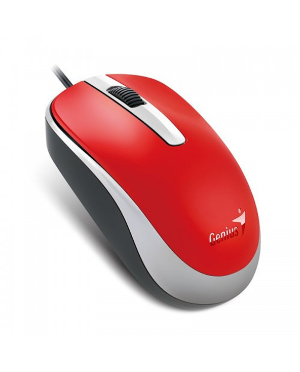 Souris filaire Genius DX-120 rouge