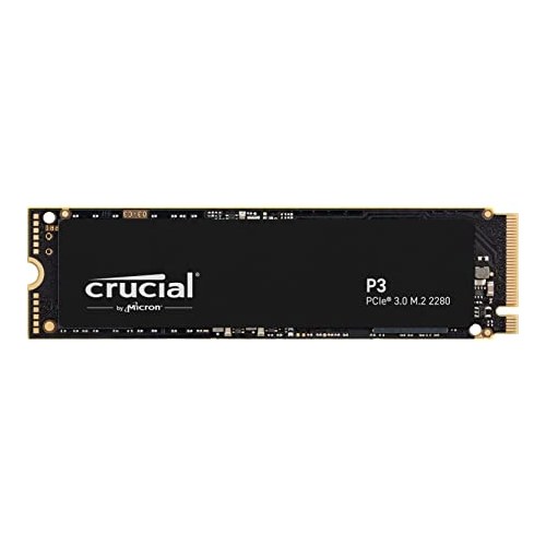 Disque dur SSD Crucial P3 1TB PCIe M.2 2280