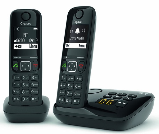 [telfil3] Téléphone sans Fil GIGASET GIGA AS690A DUO NOIR