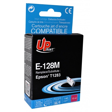 [upe128m] Cartouche compatible Epson T1283 magenta renard