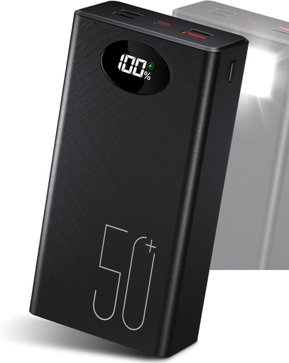 [charg9] batterie de secours 50 000 mAh 120W