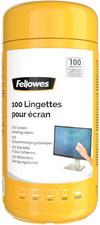 [net4] 100 Lingettes nettoyantes écran, boîte distributrice