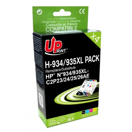 [uph935] 4 Cartouches compatibles HP 934-935 XL
