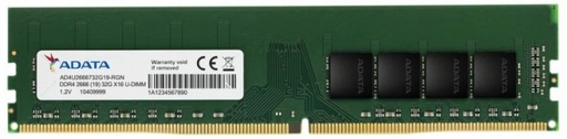[DDR4-16G] ADATA DDR4 U-DIMM 2666Mhz 16Go 2048x8 CL19
