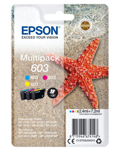 [EPST603A] Epson Multipack 3-colours 603