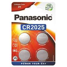 [pile2025] Panasonic Pile bouton CR2025