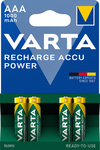 [pileaaa4] VARTA 4 Piles NiMH "Rechargeable Accu", Micro (AAA), 1.000 mAh