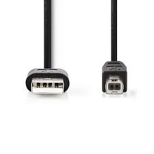 [cableimp1] Câble d'imprimante USB 2.0 USB-A mâle-USB-B mâle 2m