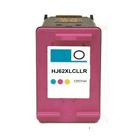 [upnh62c] Cartouche compatible hp 62 xl couleur